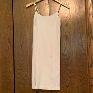 Tees by Tina White Seamless Slip Dress